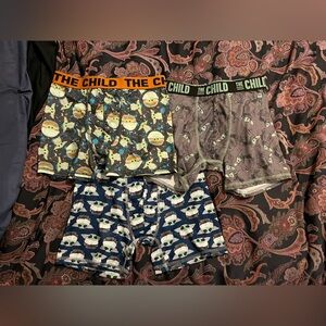 Star Wars The Child Boys Boxers 3pk